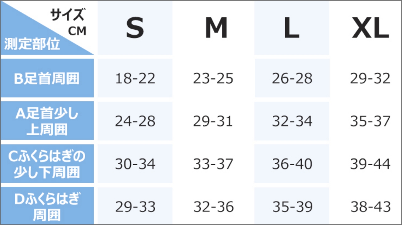 サイズ表